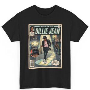 MJ Billie Jean Thriller Era Comic T-Shirt